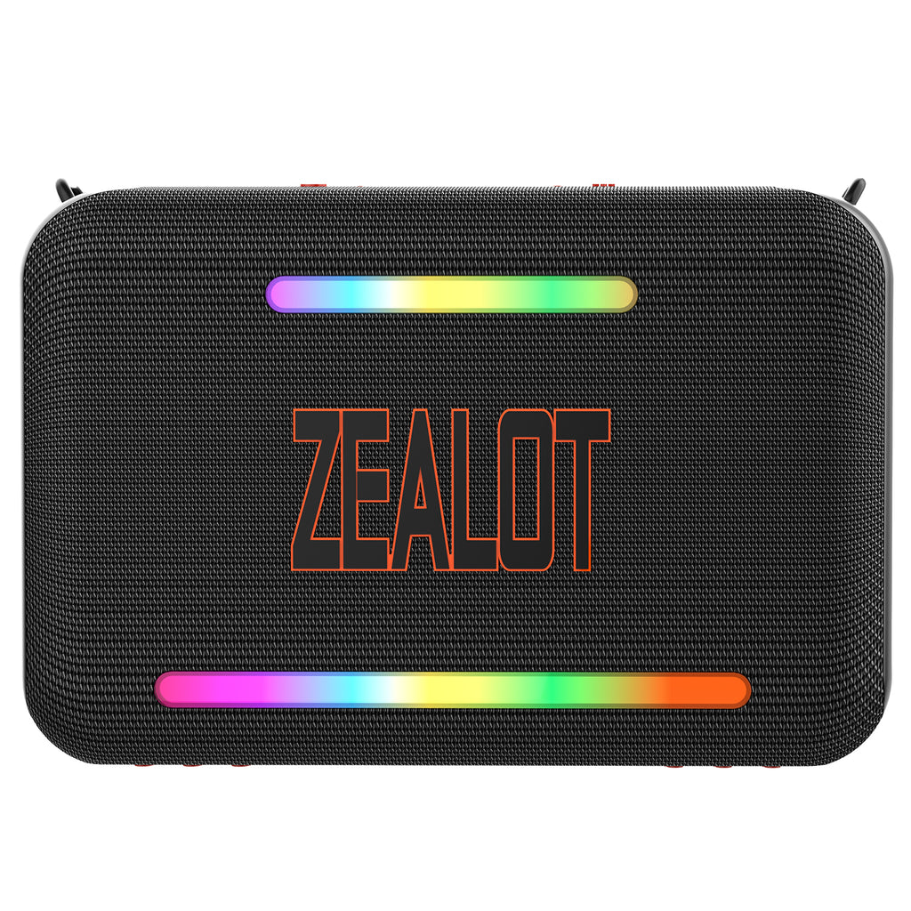 ZEALOT S95 Portable Bluetooth Speaker Black Main Image 03