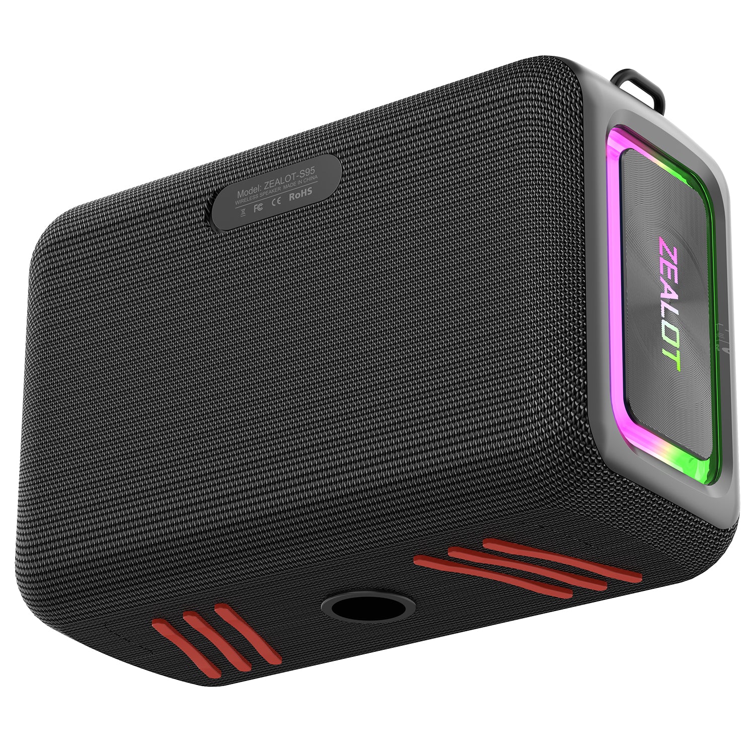 ZEALOT S95 Portable Bluetooth Speaker Black Main Image 04