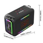 ZEALOT S95 Portable Bluetooth Speaker Black Main Image 05