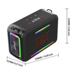 ZEALOT S95 Portable Bluetooth Speaker Black Main Image 05