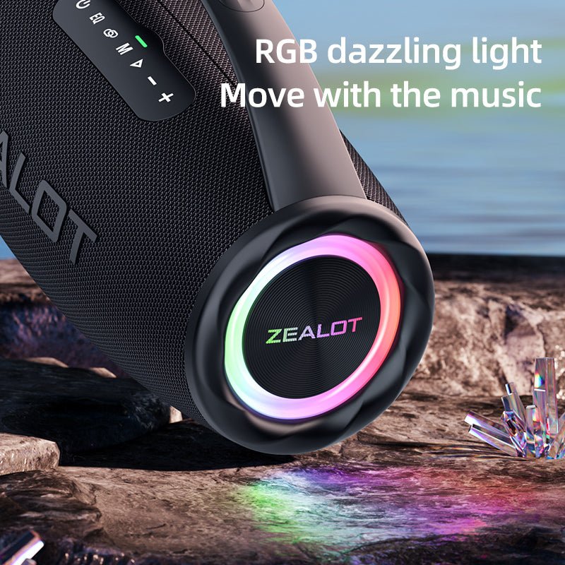 ZEALOT S97 Portable Bluetooth Speaker Black Main Image 08