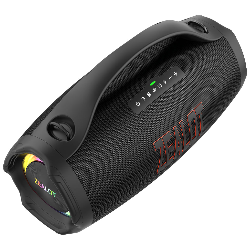 ZEALOT S98 Portable Bluetooth Speaker Black Main Image 05