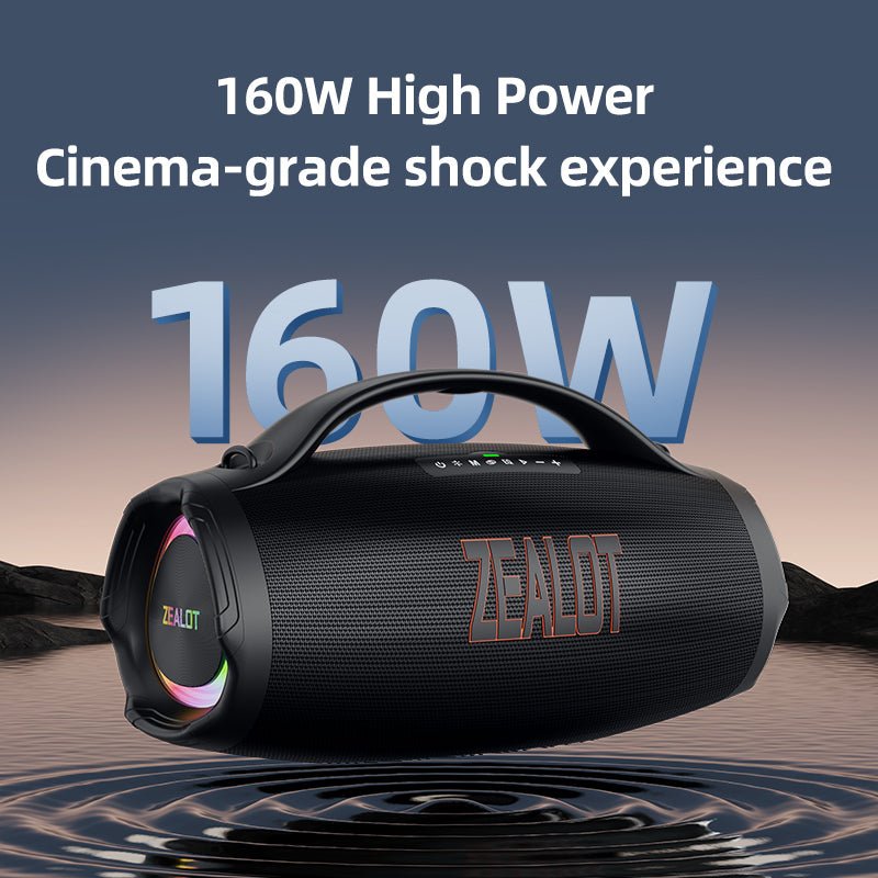 ZEALOT S98 Portable Bluetooth Speaker Black Main Image 07