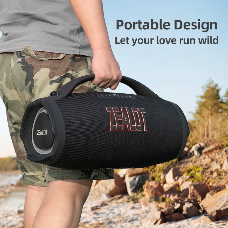ZEALOT S98 Portable Bluetooth Speaker Black Main Image 15