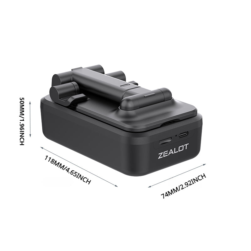 ZEALOT Z7 Portable Bluetooth Speaker Black Main Image 06